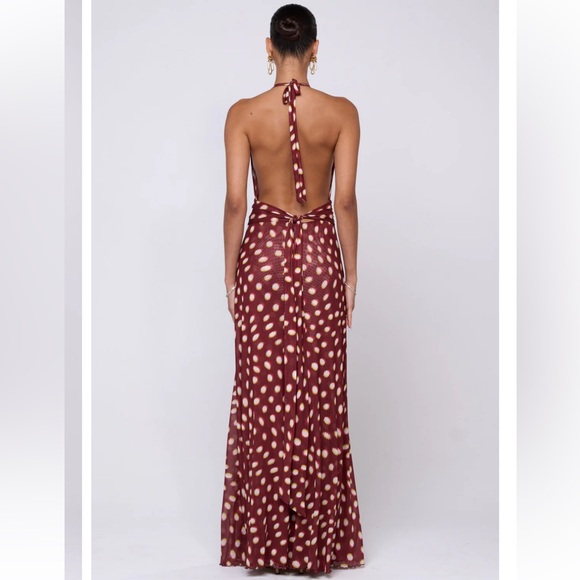 Resa Chelsea maxi dress in spice - Picture 4 of 10